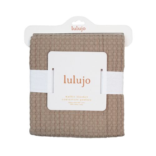 Lulujo - Waffle Blanket - Sand