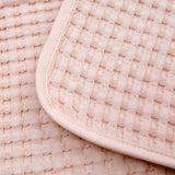 Lulujo - Waffle Blanket - Ballet Slipper