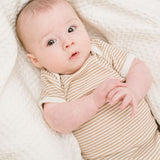 Lulujo - Waffle Blanket - Cream Vanilla