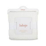 Lulujo - Waffle Blanket - Cream Vanilla