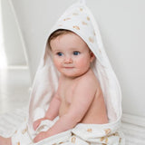 Lulujo - Hooded Towel- Rainbow