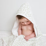 Lulujo - Hooded Towel- Greenery