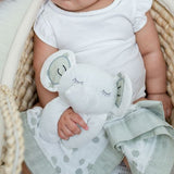 Lulujo - Lovey - Grey Elephant