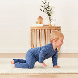 ergoPouch - Organic Layers Long Sleeve Babygrow - Night Sky - Mild 0.2 TOG