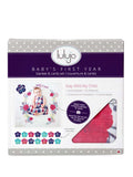 Lulujo - Single Cotton Swaddle & Cards - Stay Wild My Child